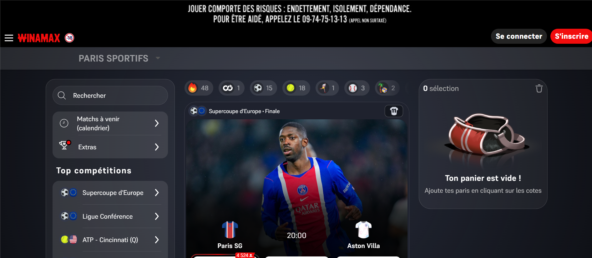 Winamax bookmaker